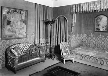Chambre appartenant à Jeanne Lanvin (1867-1946) vers 1920-25